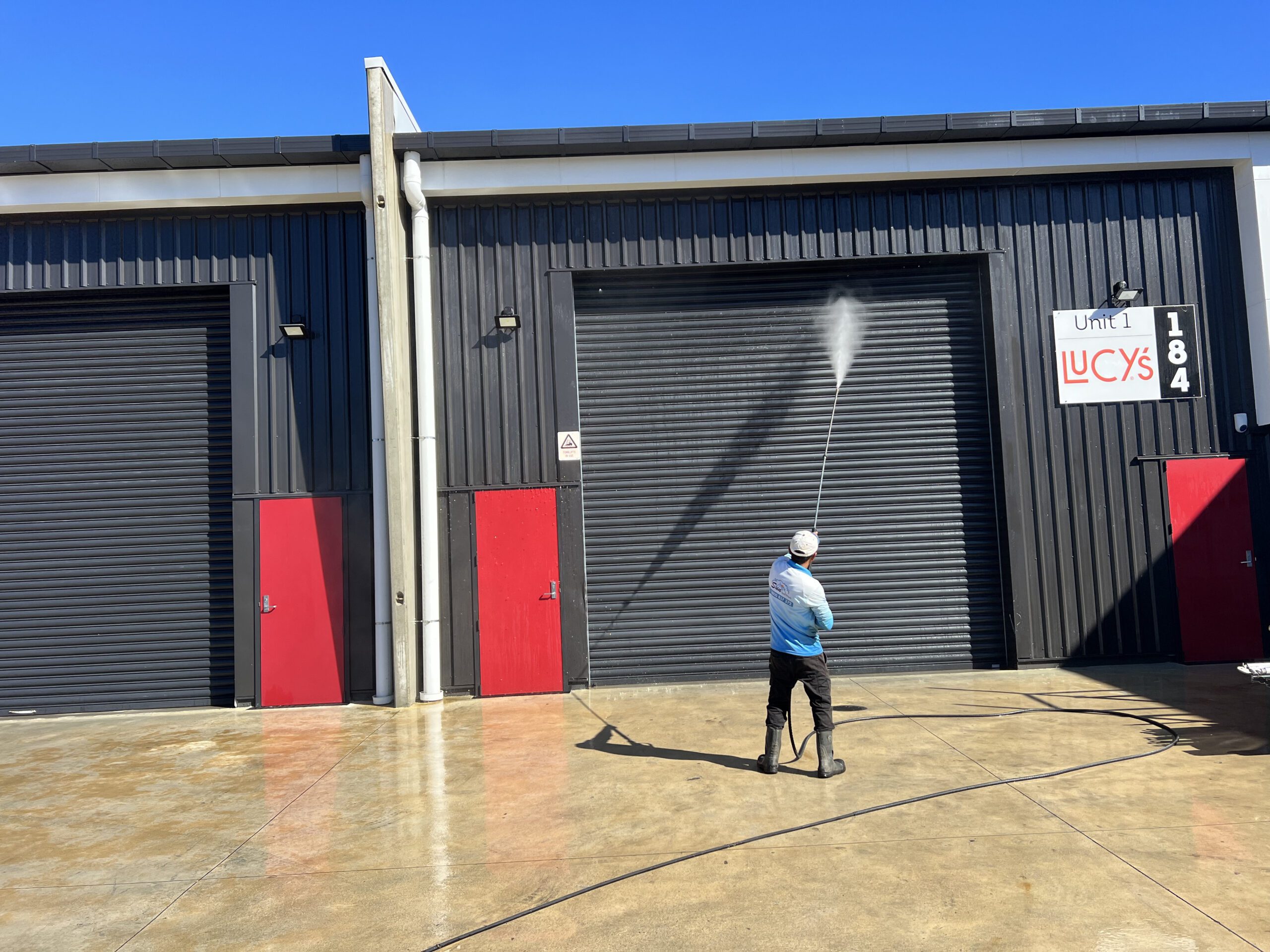 commercial building wash hamilton