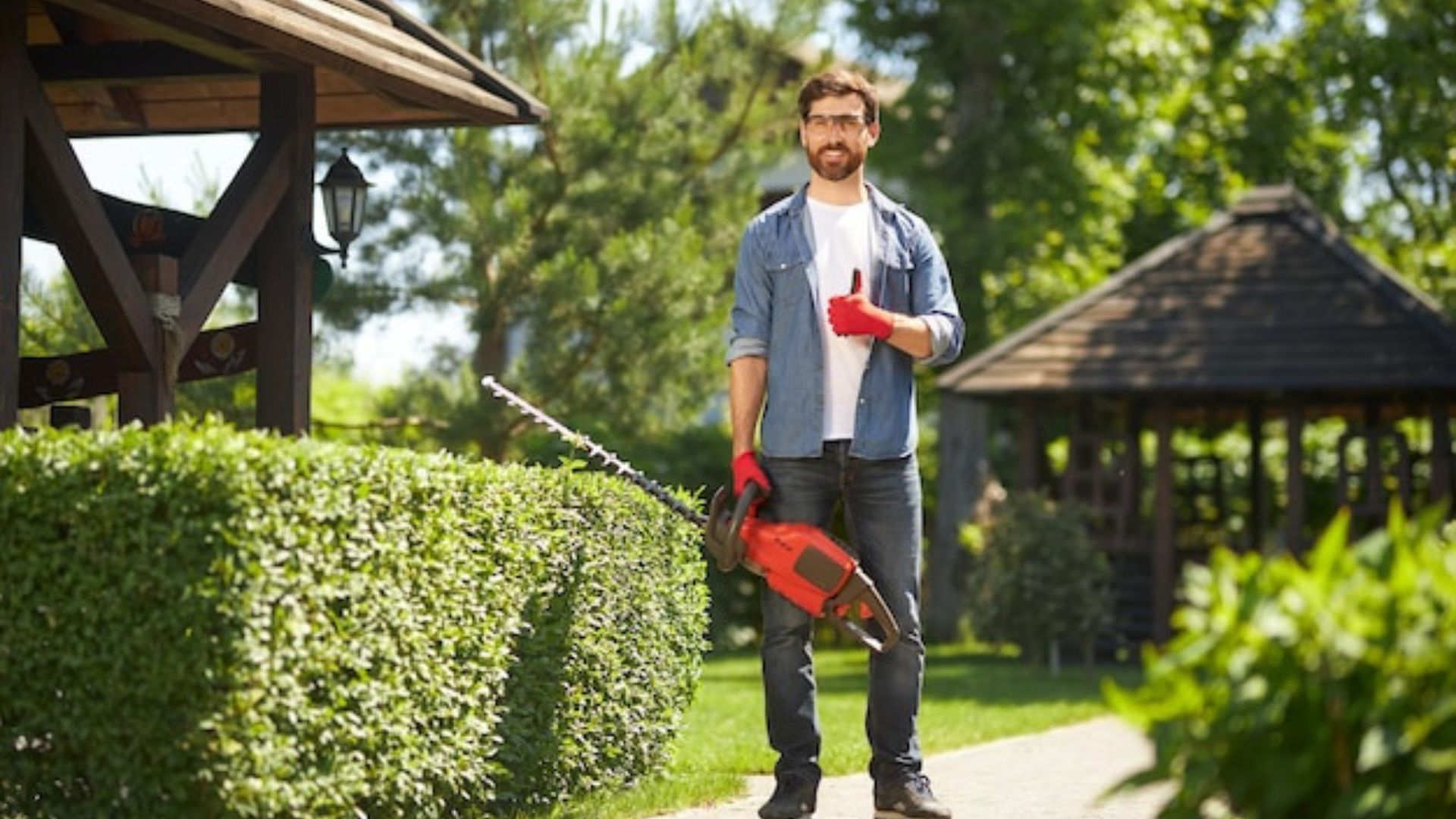 Maintaining garden and lawn for summer preparation in Hamilton