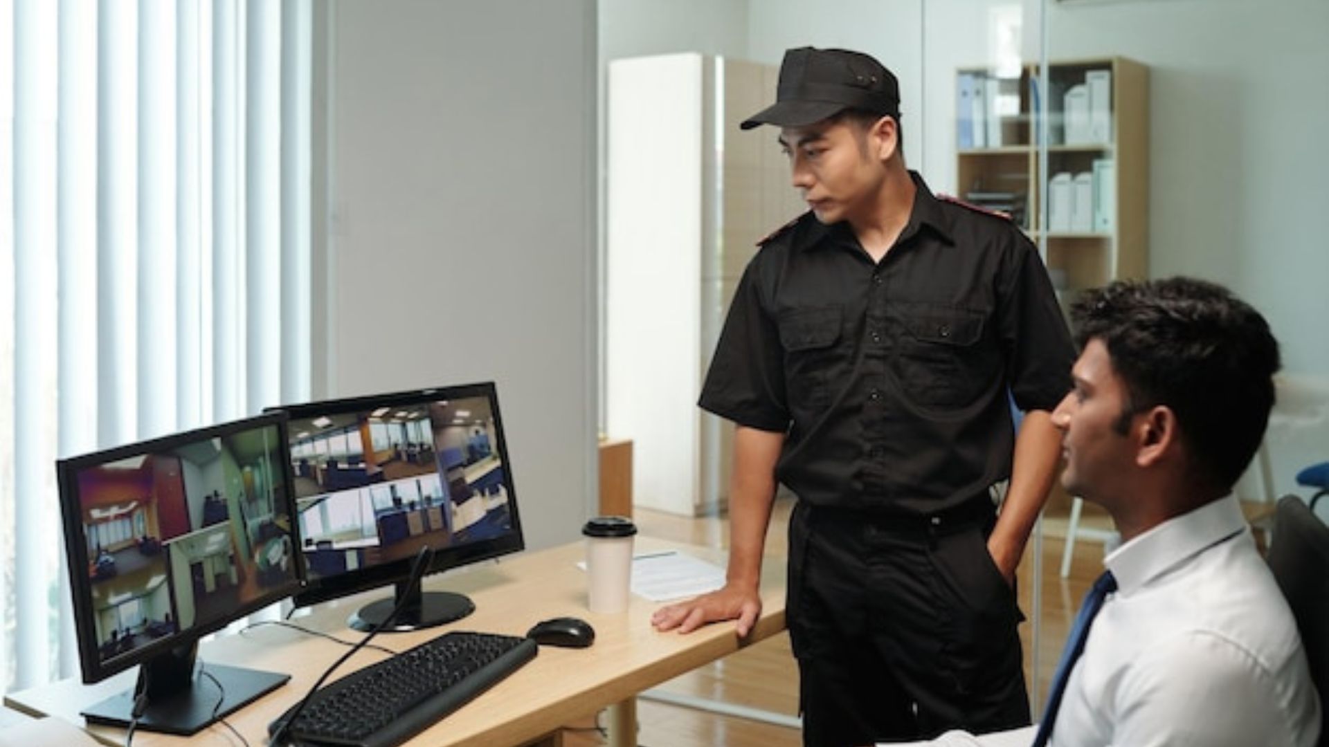 Professional reviewing surveillance camera and security system