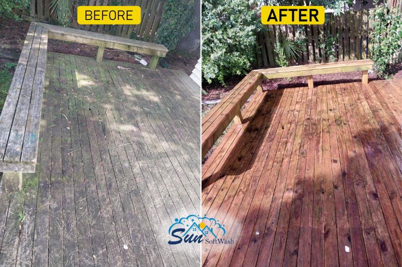 before after deck cleaning tauranga(1)