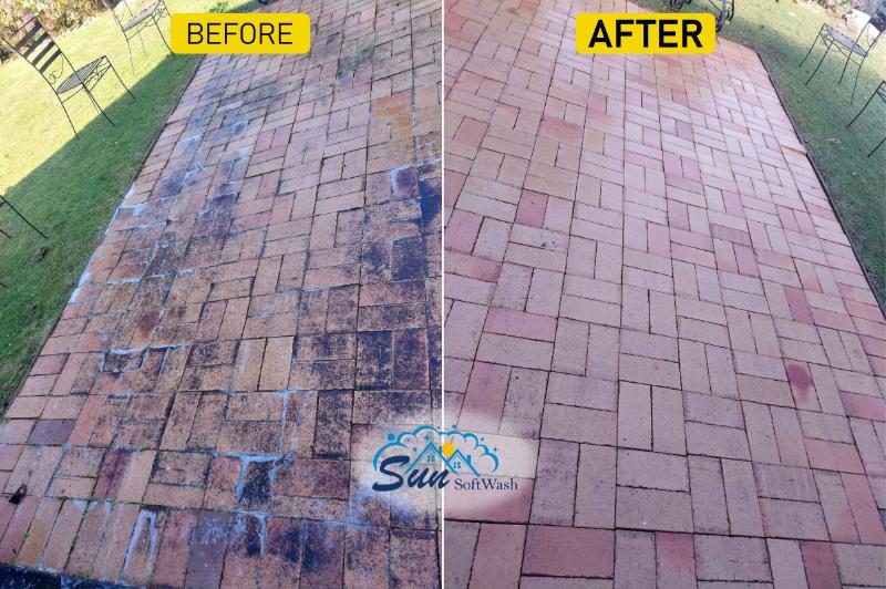 before after pathway cleaning hamilton