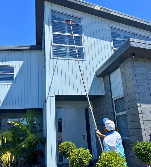 Commercial Buildings Window Washing Service in Tauranga