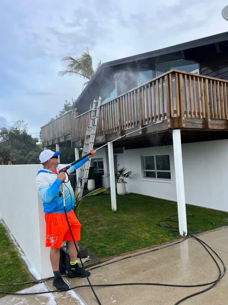 How To Wash Brick House In Hamilton 1 DECK & FENCE CLEANING